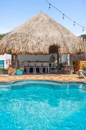 Pool - Aruba Dream Villa | 6BR Pool & Volleyball Court (Noord)