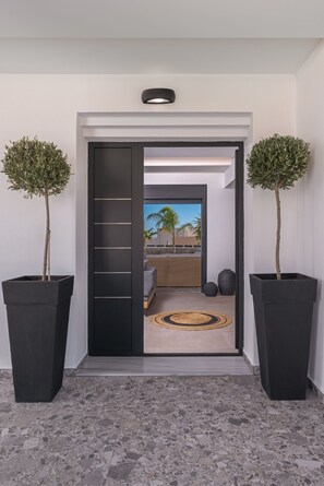 Façade de l’hébergement