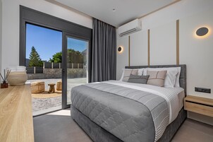 Luxury Villa, 4 Bedrooms, Pool View | In-room safe, blackout drapes, soundproofing, free WiFi