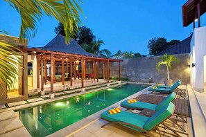 Pool - Spacious 4BR Garden Villa | Walk To Legian Beach (Legian)