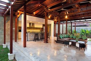 Interior - Spacious 4BR Garden Villa | Walk To Legian Beach (Legian)