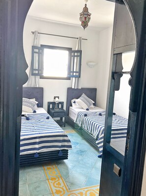 Internet, bed sheets - Duplex Bleu 3 (Oualidia)