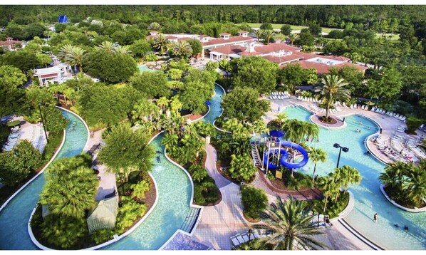 Pool - Resort with 2 bedrooms, River Island View close to Disney (Kissimmee)