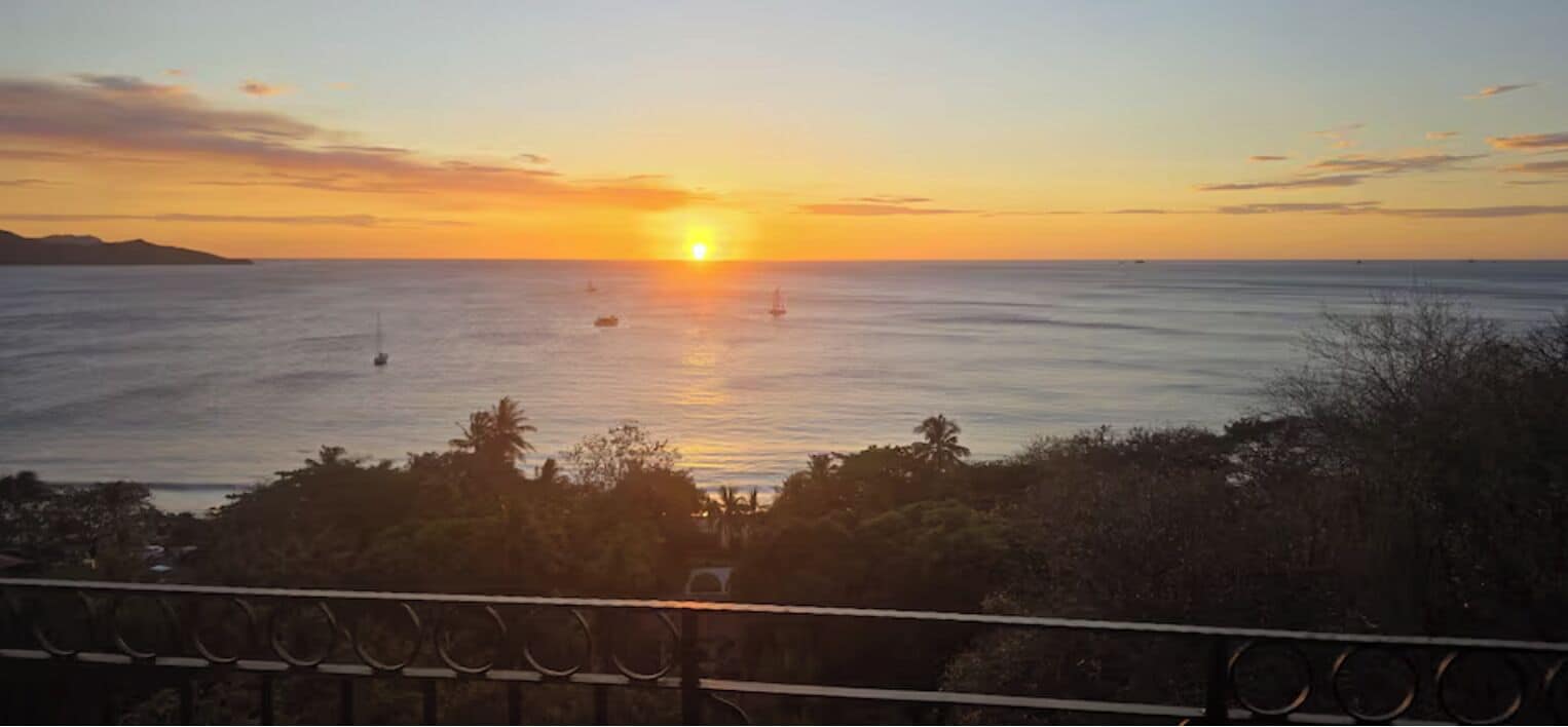 Vista desde la propiedad