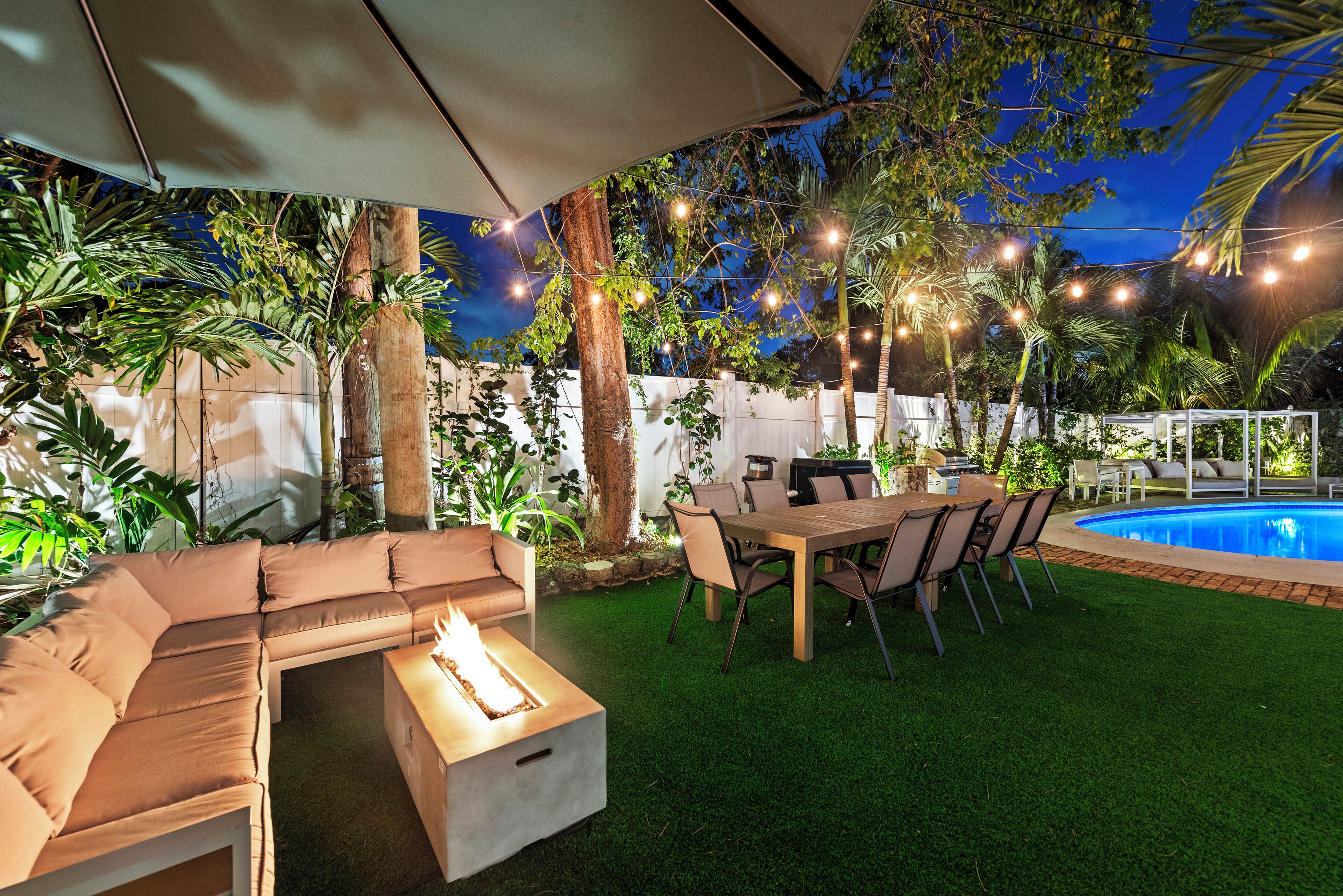 Udendørs spisemuligheder