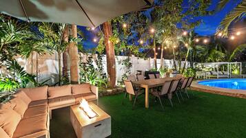 Udendørs spisemuligheder