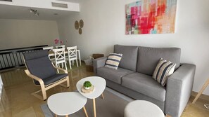 Living area - At 5 minutes from Puerto Banus, beautiful Duplex (San Pedro Alcántara)