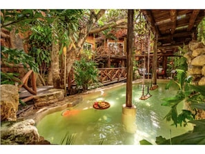 Pool - MOON BUBBLE HOUSE IN A MAGIC VILLAGE ONLY ADULTS (Playa del Carmen)
