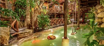 MOON BUBBLE HOUSE IN A MAGIC VILLAGE ONLY ADULTS