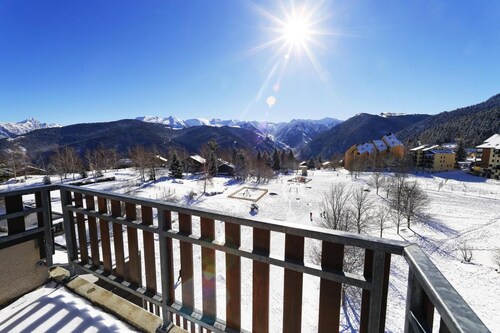 100m du centre station, piscine, sauna, casier à ski, 37m², Ax-Les-Thermes