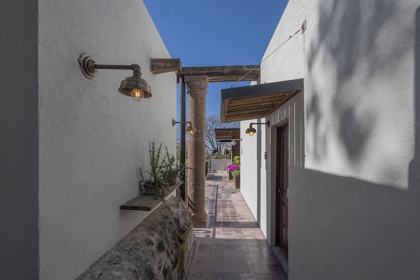 Terrace/patio - Hotel C. Andreu (San Miguel de Allende)