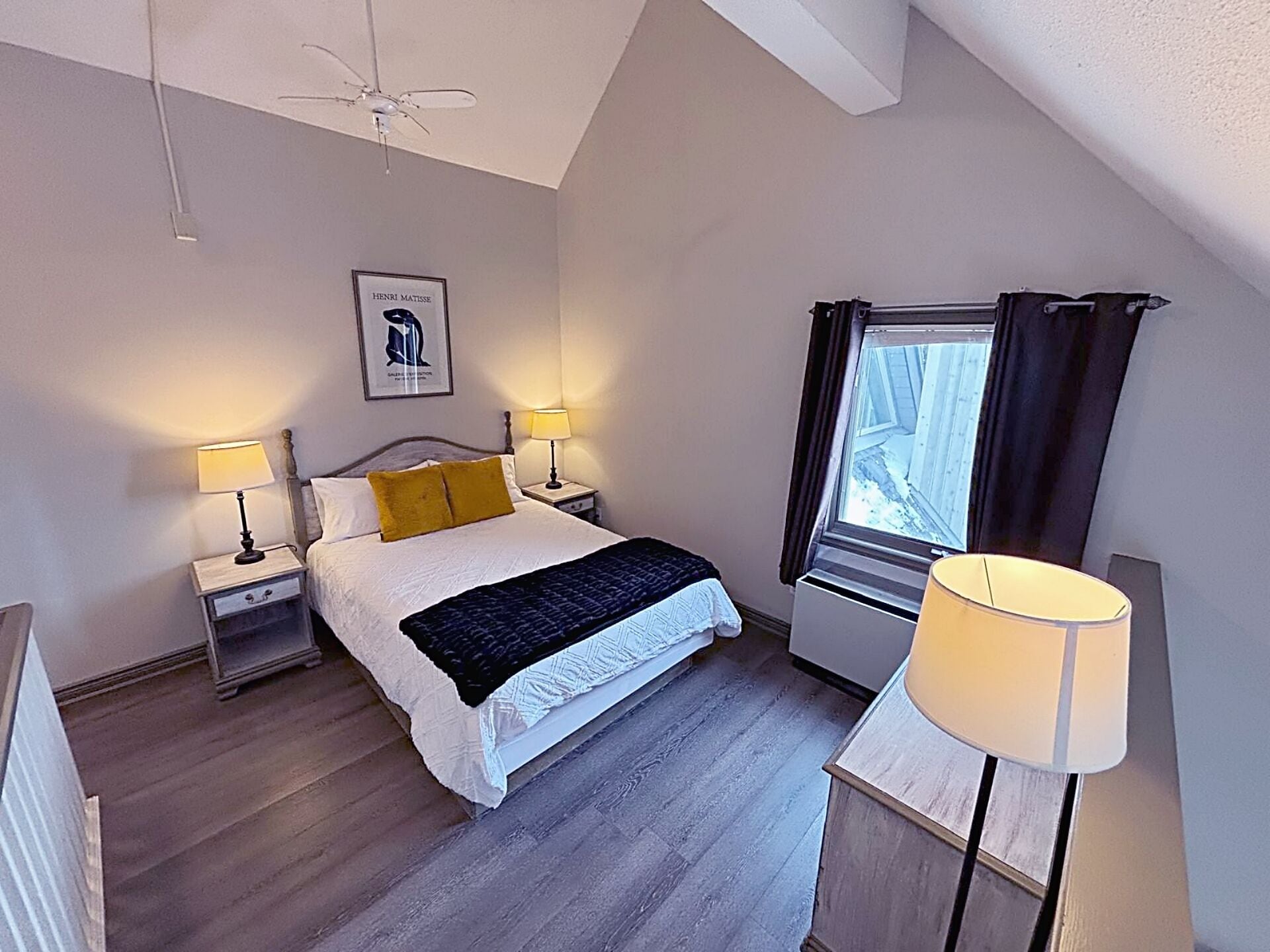 Condo, 2 camas Queen size, para no fumadores, balcón | Espacio para trabajar con laptop y tabla de planchar con plancha 