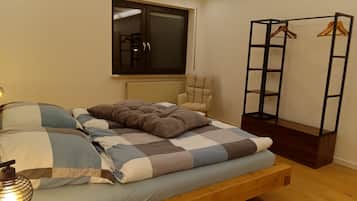 2 chambres, fer et planche Ă repasser, Wi-Fi, draps fournis