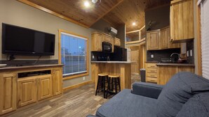 Living area - Private Tiny Home in RV & Tiny Home Park. Near Bastrop & Austin (Cedar Creek)