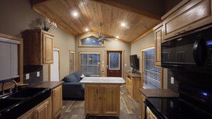 Interior - Private Tiny Home in RV & Tiny Home Park. Near Bastrop & Austin (Cedar Creek)