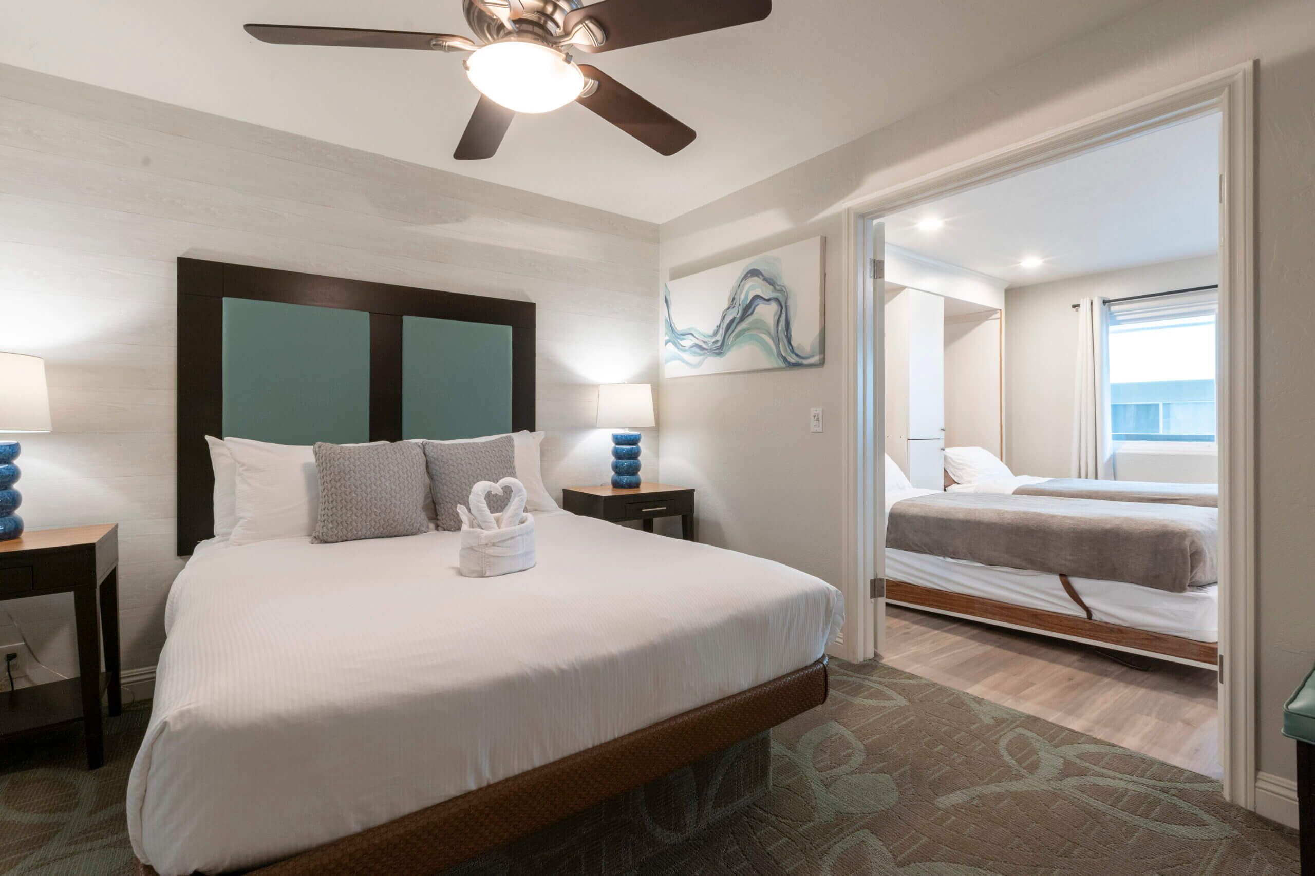 1 bedroom, WiFi, bed sheets, wheelchair access