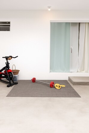 Fitness facility - House 500 meters from the beach in Pico da Cruz (Florianópolis)