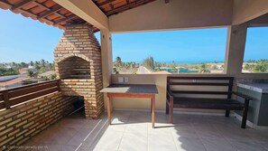 Terrace/patio - Penthouse by the Beach Near Rancho do Peixe & Jeri (Preá - CE)