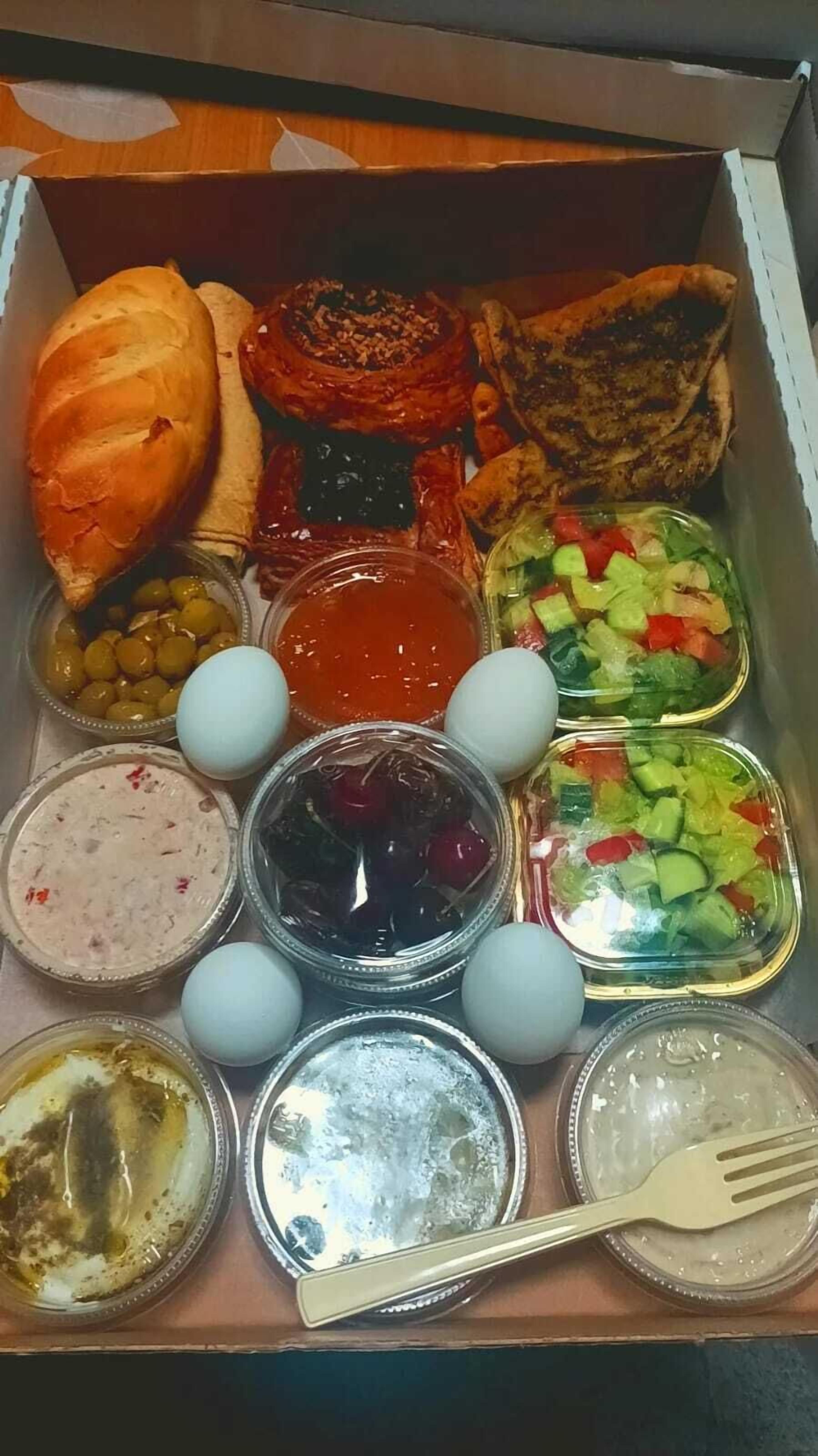 客房内用餐