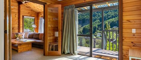 TV, fireplace, computer monitors