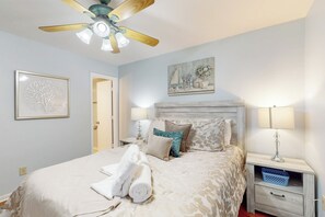 2 habitaciones, internet y ropa de cama 