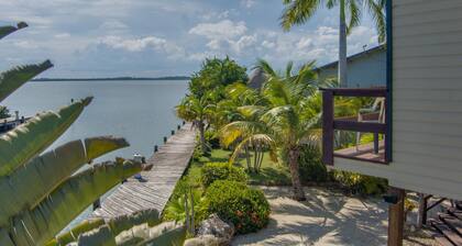 Placencia Lagoon: 2BR Waterfront Rental