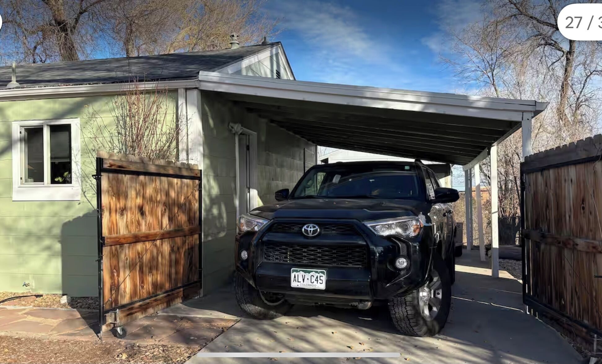 Enceinte de l’hébergement