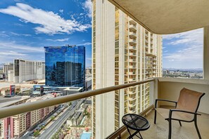 Deluxe Studio Suite, Balcony, City View | Balcony view - MGM Signature - Strip view suite (Las Vegas)