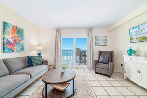 TV - Seacrest 407 | Sunny condo, gorgeous and quiet beach, great location! (Gulf Shores)