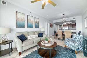 TV - Seawind 1508 | Gulf Shores, AL - Updated Beachfront Condo – Great location - walk to everything! (Gulf Shores)