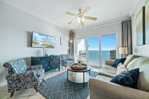 TV - Seawind 1508 | Gulf Shores, AL - Updated Beachfront Condo – Great location - walk to everything! (Gulf Shores)