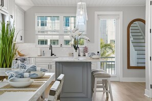 Fridge, microwave, oven, stovetop - ⚓New Listing Discounts! Canal Home-Heated Pool, Game Room, Tesla Charger, & More⚓ (Cortez)