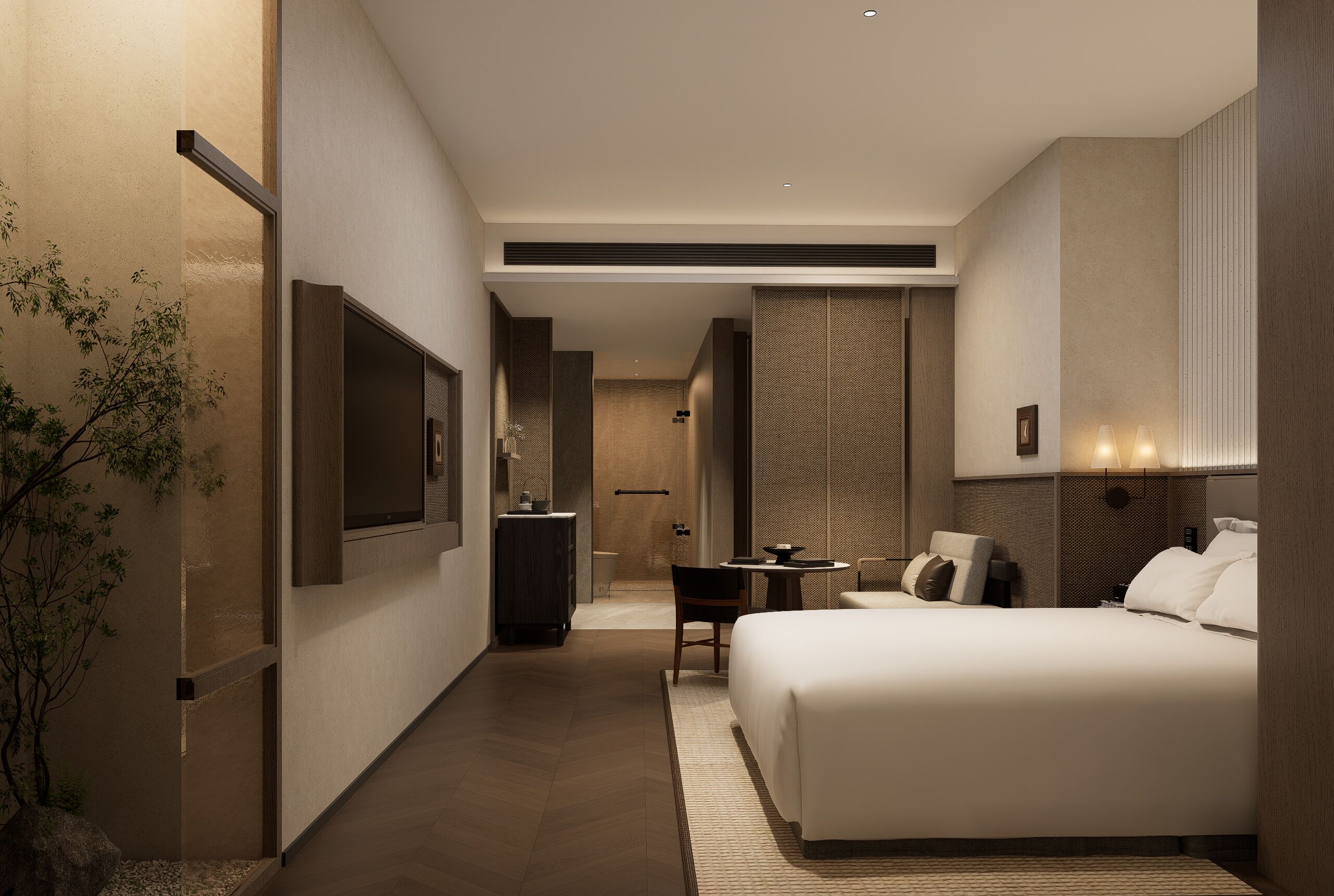 Comfortable King Room | เครื่องนอนระดับพรีเมียม, ตู้นิรภัยในห้องพัก, โต๊ะทำงาน