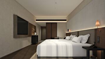 ファミリー ツインルーム | 高級寝具、セーフティボックス (室内)、デスク、ノートパソコン用作業スペース