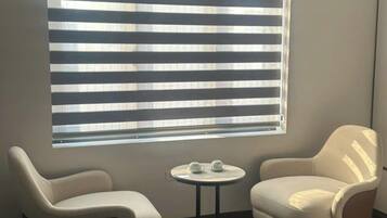 Deluxe-huone | Oleskelualue