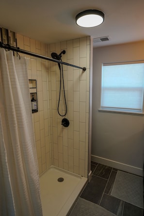 Shower, hair dryer, towels, soap - Well Located Casper Home Near Downtown District (Casper)