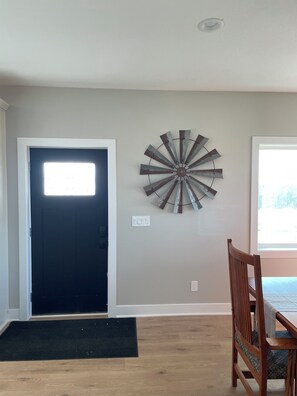Interior - Modern home on acreage with pond, trails, rolling hills, and sunset views (Winterset)