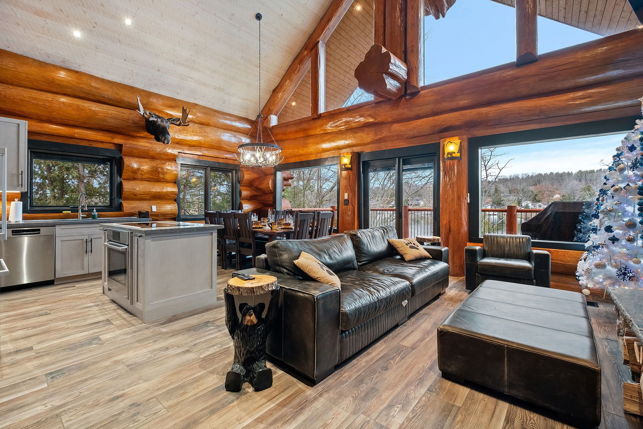 スマートテレビ、暖炉