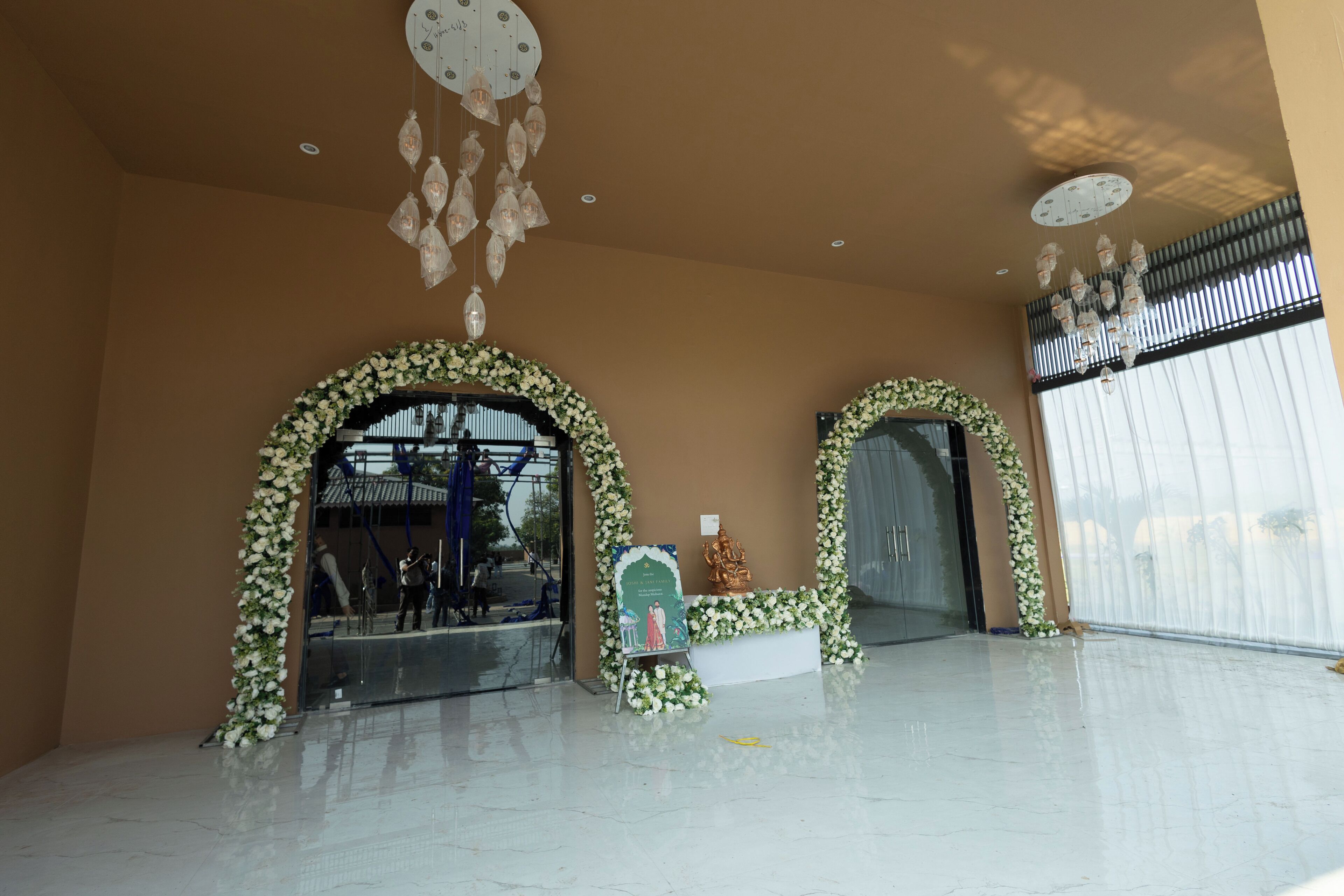 屋外バンケット スペース