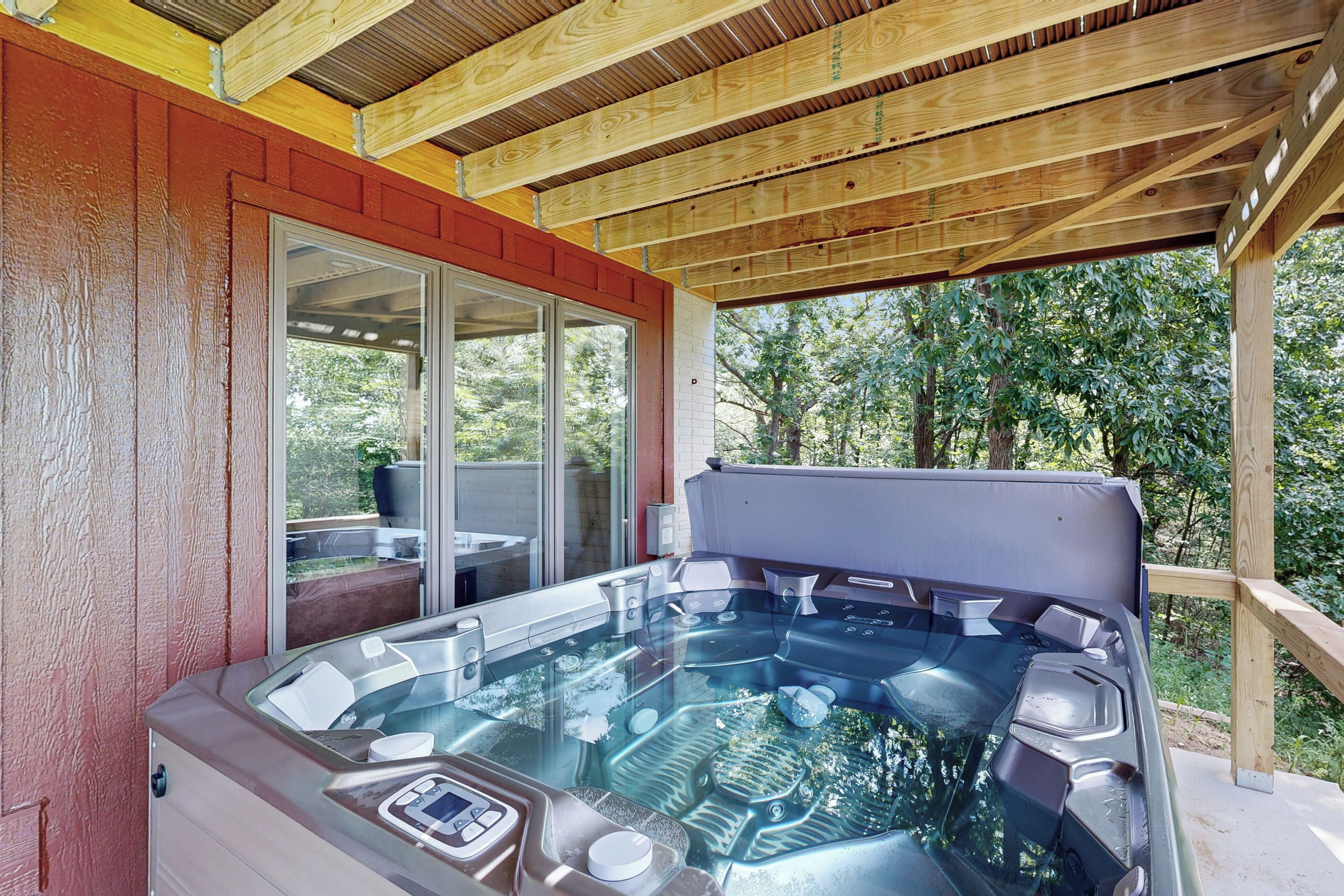 Bain à remous extérieur