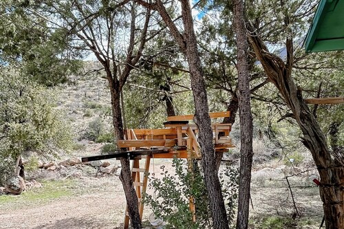 Cool 1BR Near Lake & National Forest w/ TreeHouse