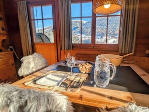 Dining - Apartment Ember by Interhome (Fiesch)