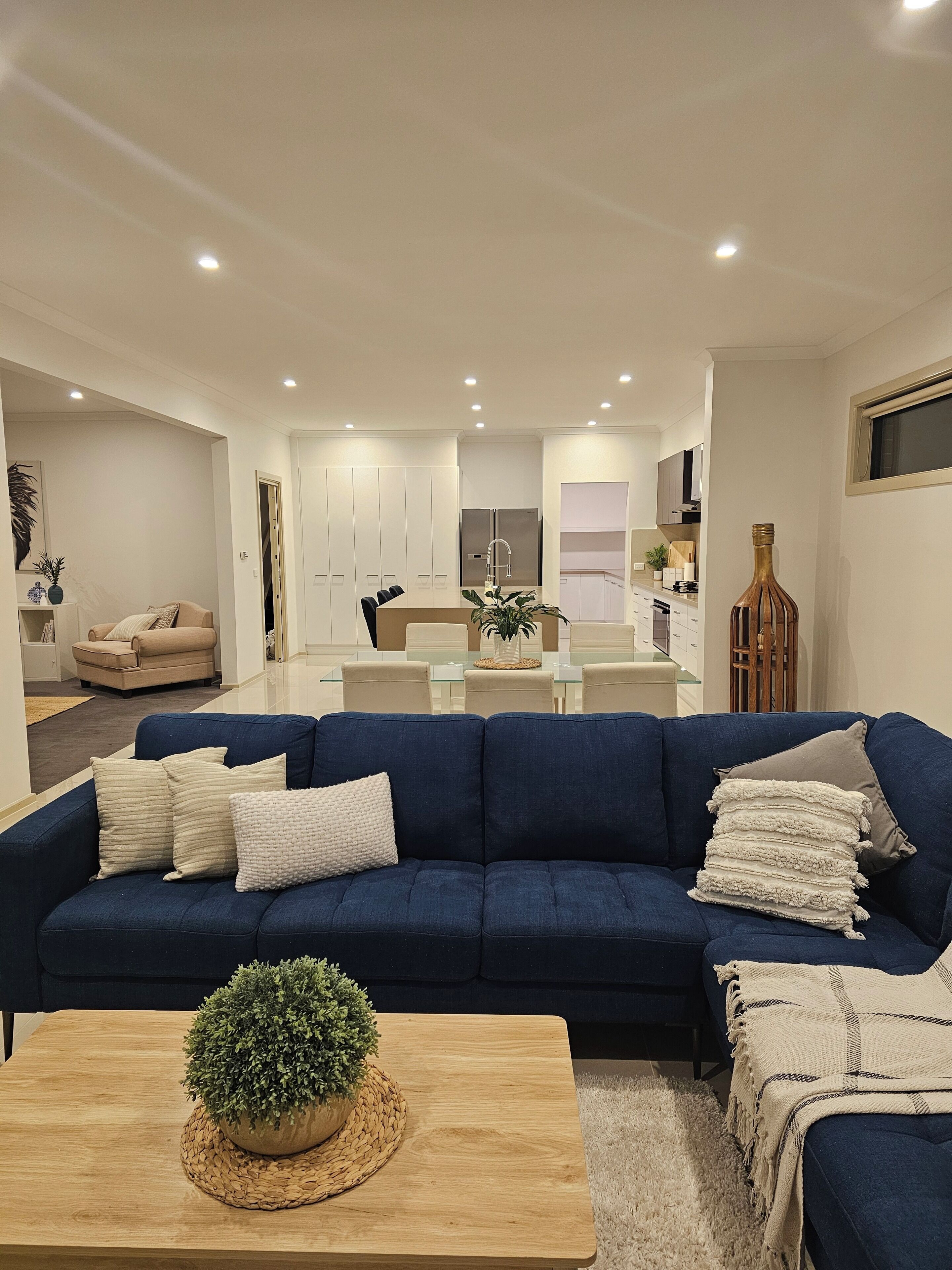 Televisión, chimenea