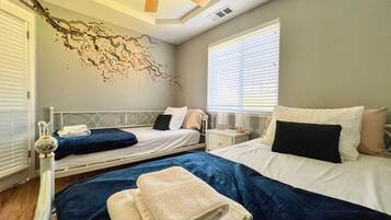 3 bedrooms, WiFi, bed sheets