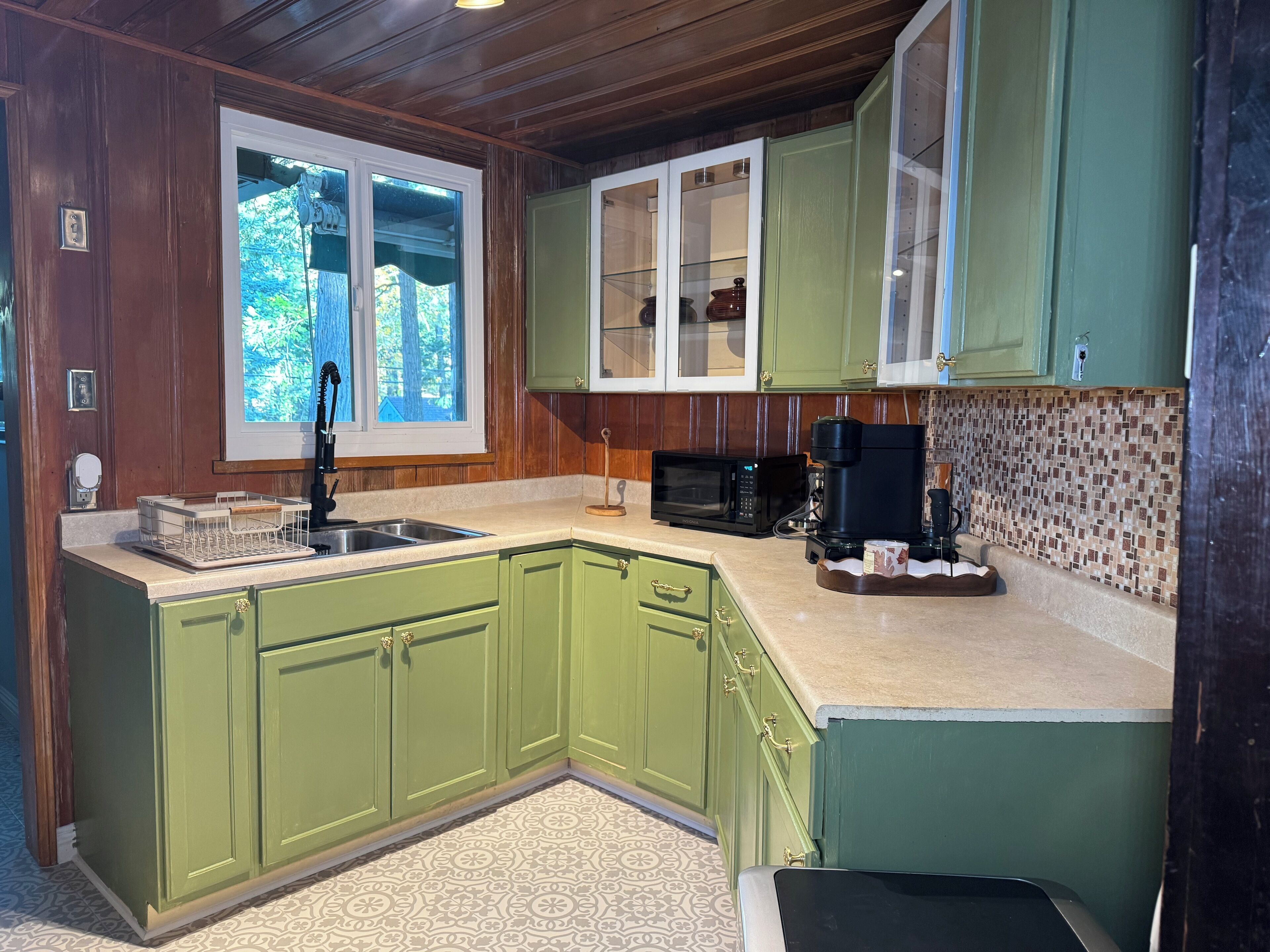 Microwave, oven, stovetop