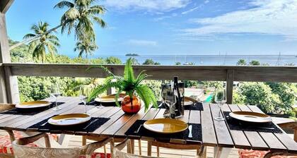 Spacious 3 BR Island Villa w/Pool Fast Wifi-Sleeps 8 Washer & Dryer