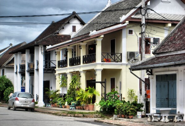 Façade de l’hébergement