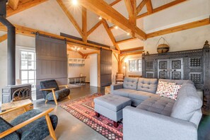 Interior - Hike, Bike, & Explore: Vermont Family Farmhouse! (New Haven)