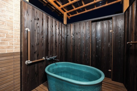 Villa, Patio | Bathroom | Slippers. Villa Dogika TAKASHIMA