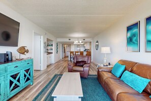 TV - Resort Perks & Gulf Views: Suntide III - Unit 304 (South Padre Island)